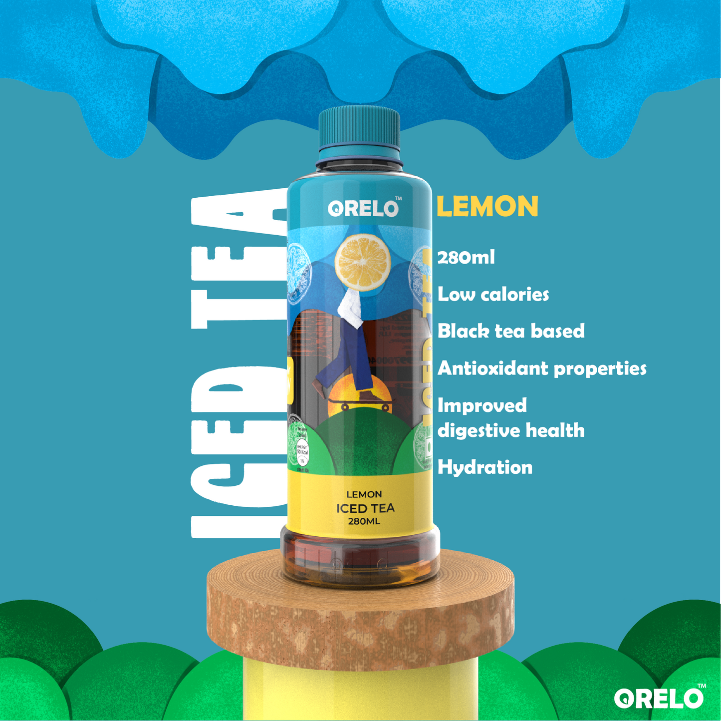 Orelo Iced Tea | Lemon Flavoured