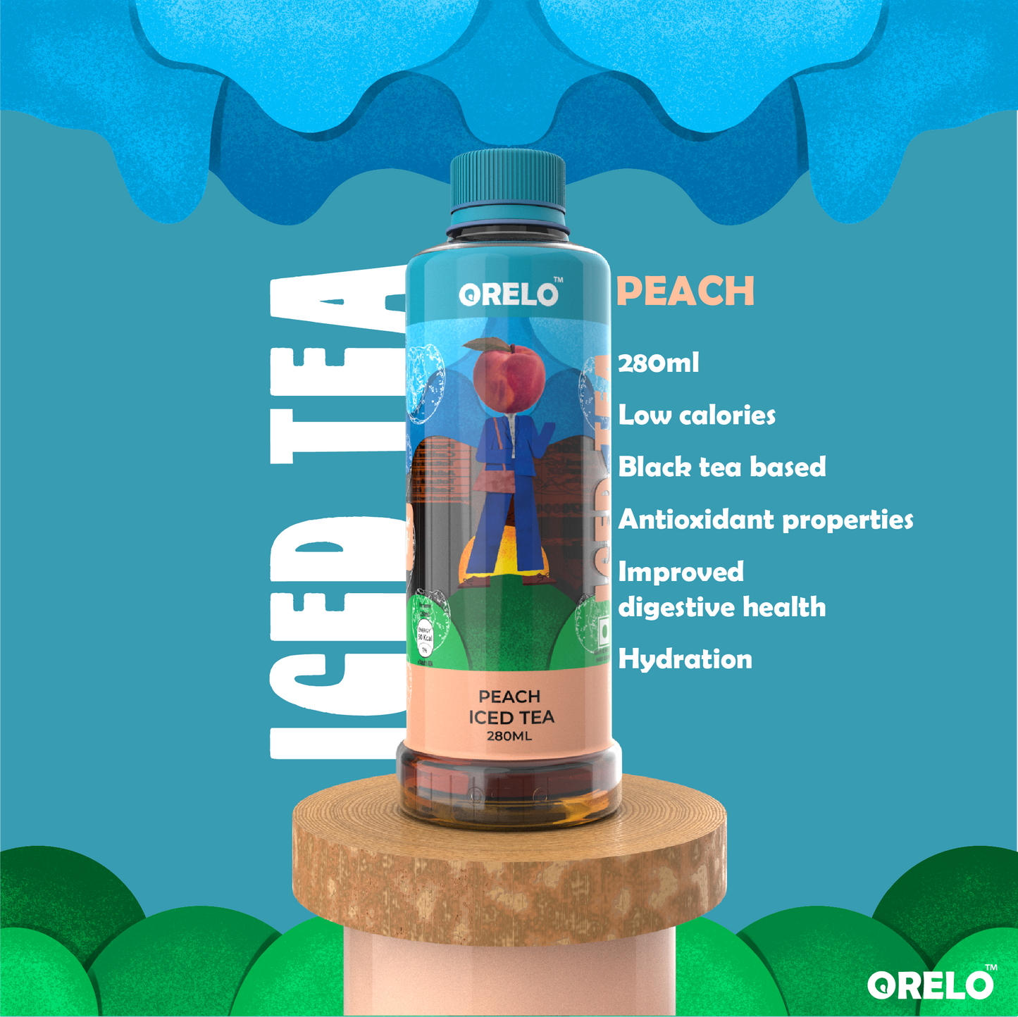 Orelo Iced Tea | Peach Flavoured