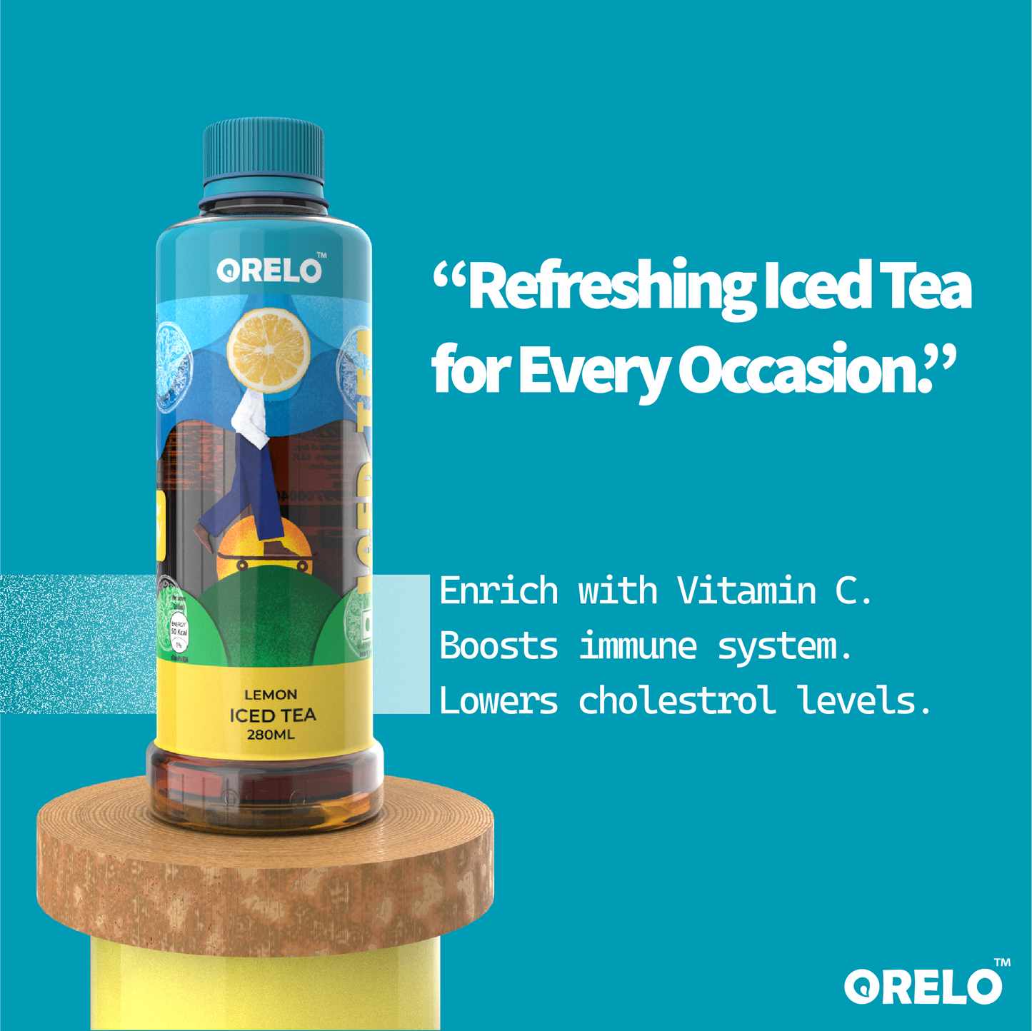 Orelo Iced Tea | Lemon Flavoured