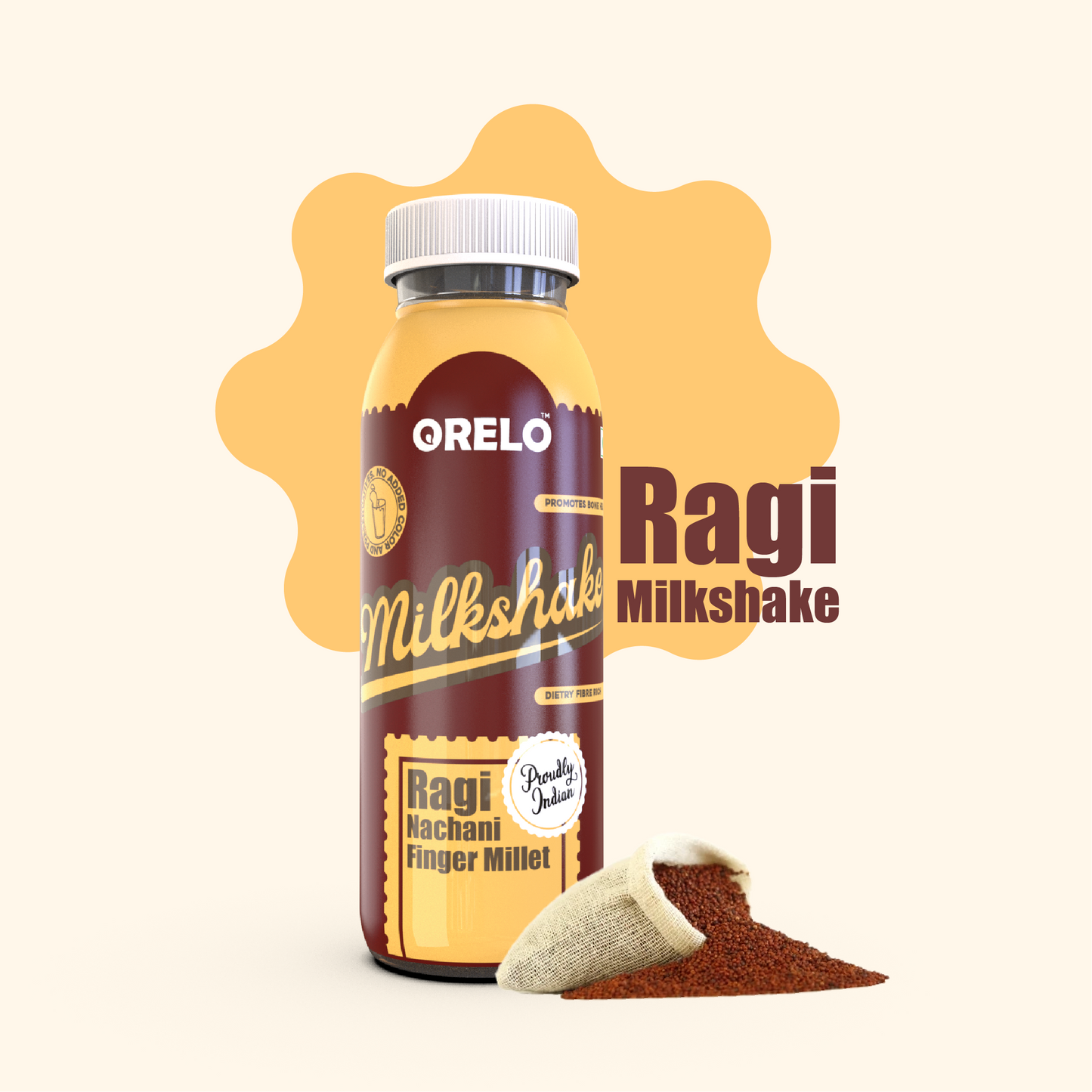 Orelo Ragi milkshake - 200ml