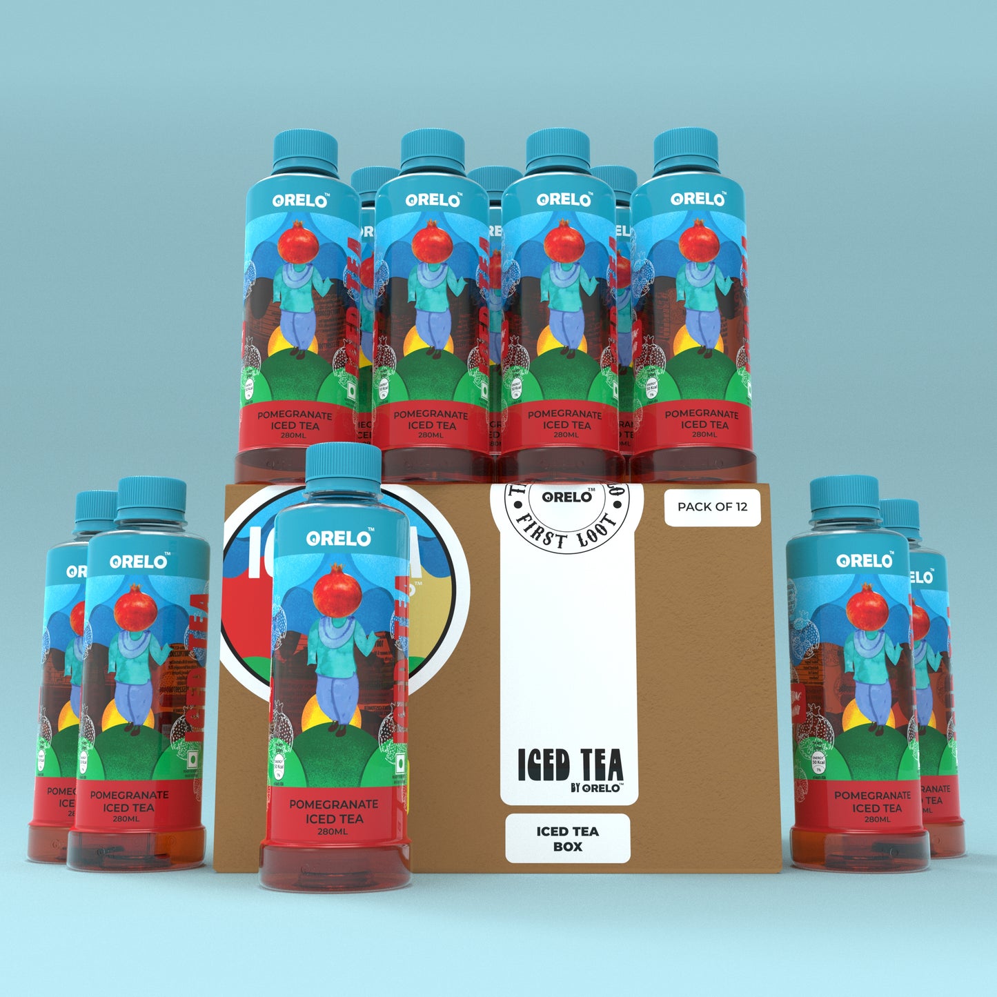 Orelo Iced Tea | Pomegranate Flavoured