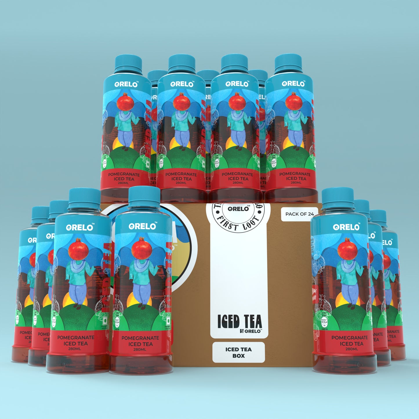 Orelo Iced Tea | Pomegranate Flavoured